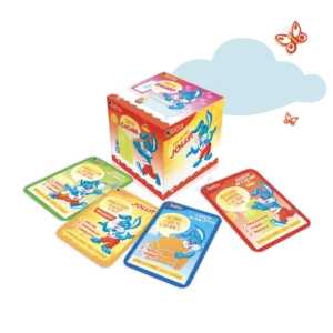 Foto del gioco con Dado e carte per la Caccia alle Uova Kinder